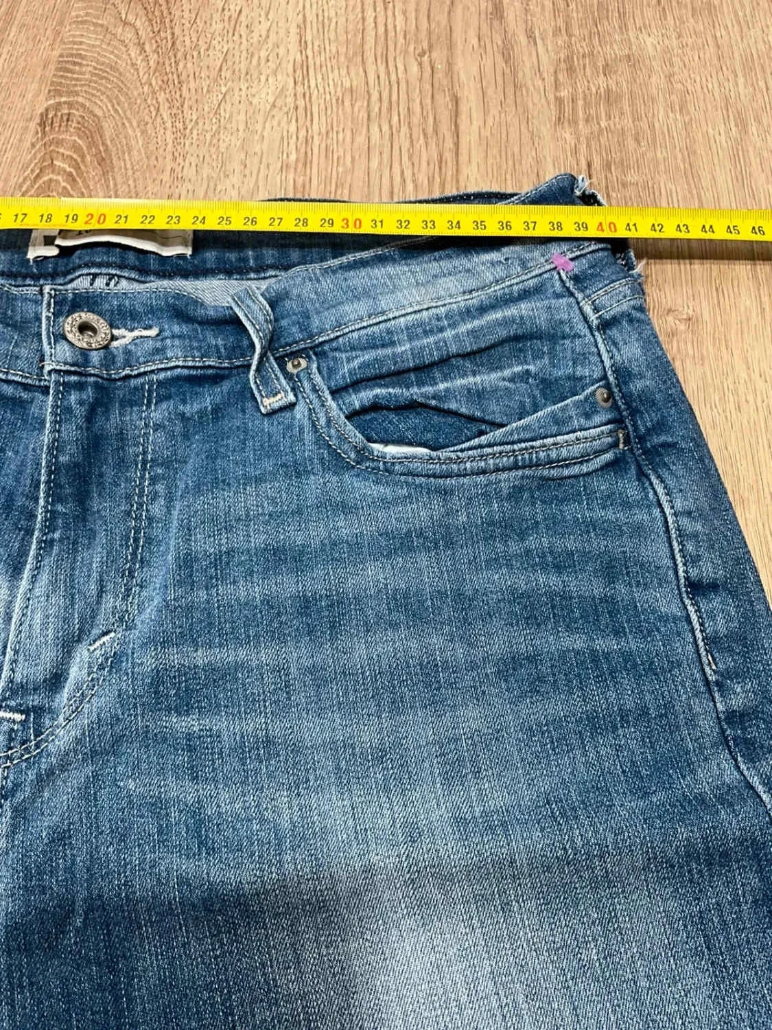 Short  Levi's 10 - W30 Chic Homme 99% Coton Bleu délavé Slv005 – photo 15